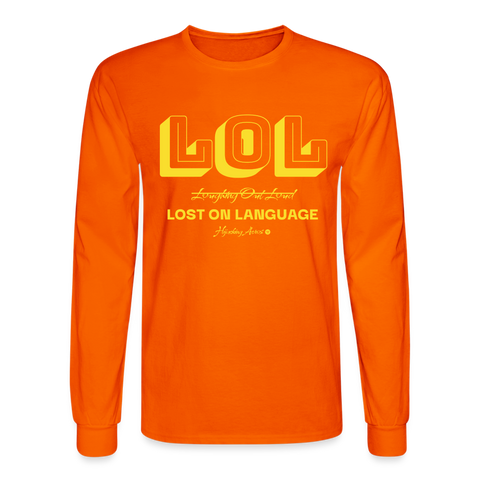 LOL Long Sleeve - orange