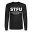 STFU Long Sleeve - black