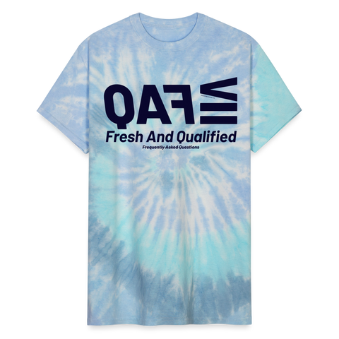 FAQ Blue Acro Tee - blue lagoon