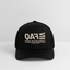 FAQ Beige Acro BaseBall Hat - black