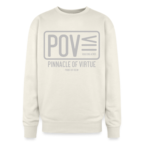 POV Oversized Sweatshirt - ivory