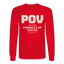 POV Long Sleeve - red