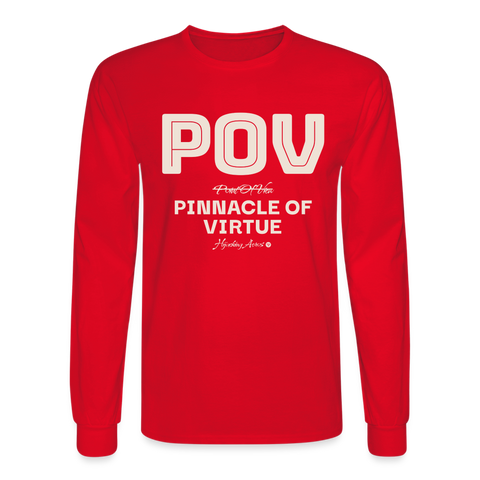 POV Long Sleeve - red