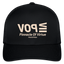 POV Beige Acro Hat - black