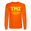 TMI Long Sleeve - orange