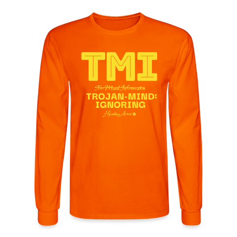 TMI Long Sleeve - orange