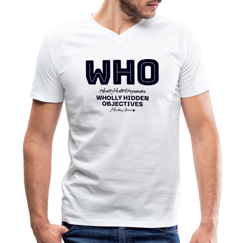 WHO V Neck - white