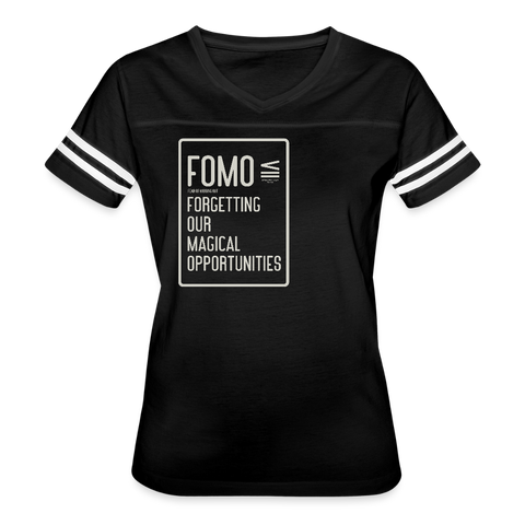 FOMO Tee - black/white