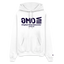 OMG Blue Acro Champion Hoodie - white