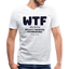 WTF V Neck - white