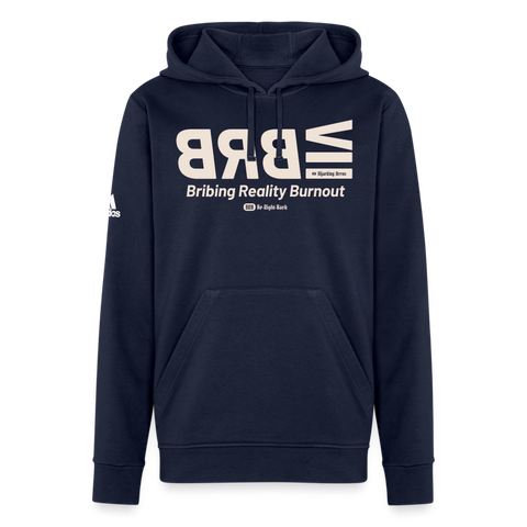 BRB Beige Acro Adidas Hoodie - french navy