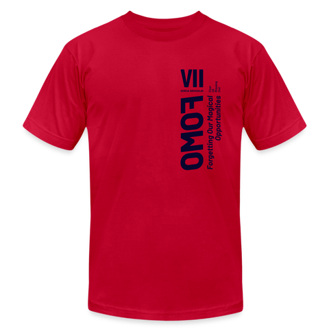 FOMO Blue Acro Tshirt - red