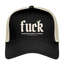 FUCK Beige Acro Vintage Hat - black/oyster