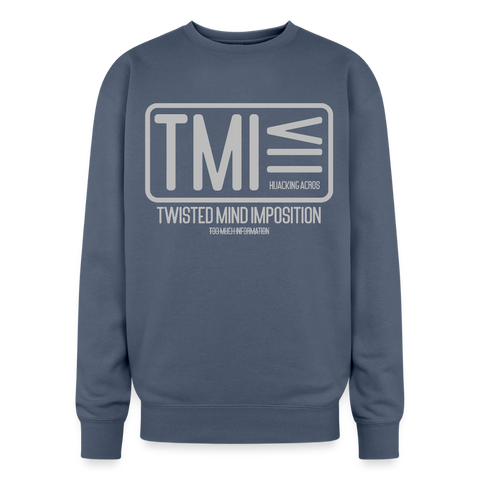 TMI Oversized Sweatshirt - stone blue