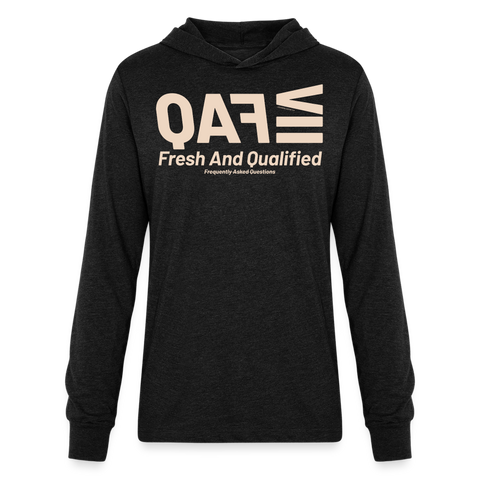 FAQ Beige Acro B&C Long Sleeve - heather black