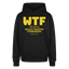 WTF Oversized Hoodie - black