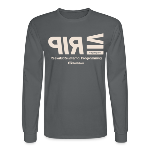 RIP Beige Acro Long Sleeve - charcoal