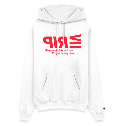 RIP Red Acro Champion Hoodie - white