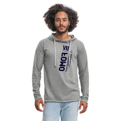 FOMO Blue Acro Long Sleeve - heather gray