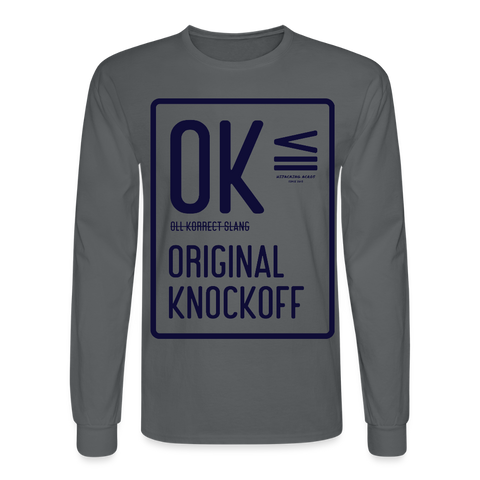 OK Long Sleeve - charcoal