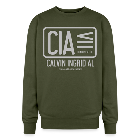 CIA Oversized Sweatshirt - olive green