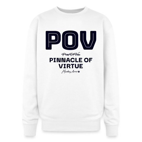 POV Oversized Sweatshirt - white