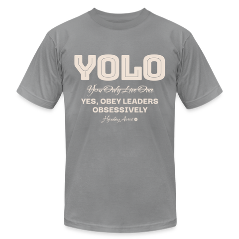 YOLO Tee - slate