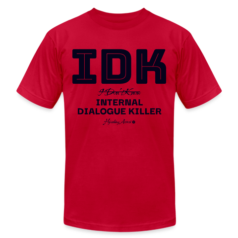 IDK Tee - red