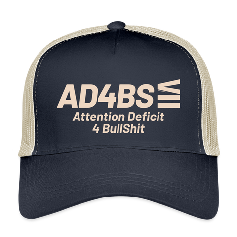 AD4BS Beige Acro Trucker Hat - pacific/oyster