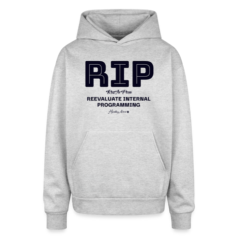 RIP Oversized Hoodie - heather grey