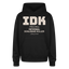 IDK Oversized Hoodie - black