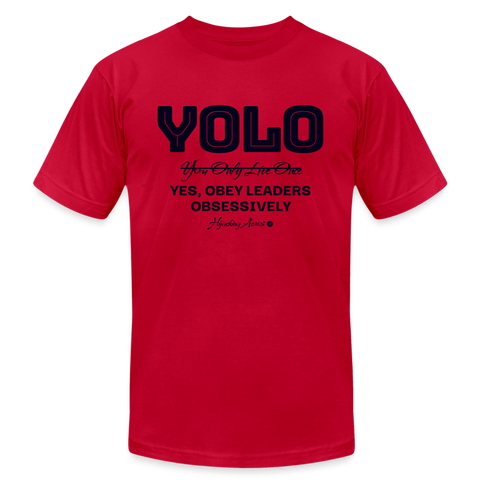 YOLO Heavy Tee - red