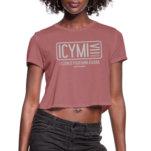 ICYMI Tee - mauve