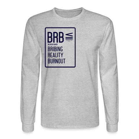 BRB Long Sleeve - heather gray