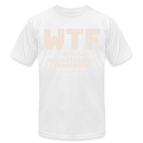 WTF Tee - white