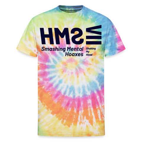 SMH Blue Acro Tee - rainbow