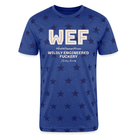 WEF Tee - royal star