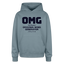 OMG Oversized Hoodie - stone blue