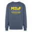 MILF Oversized Sweatshirt - stone blue