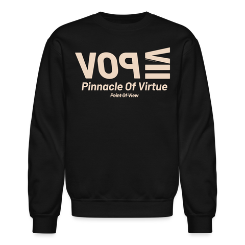 POV Beige Acro Sweat - black