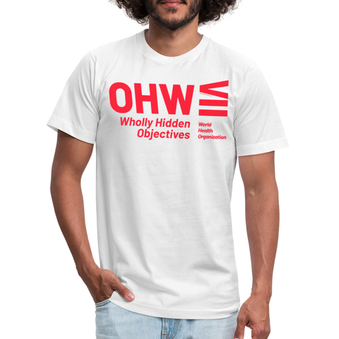 WHO Red Acro B&C Tee - white