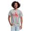 LOL Red Acro Tshirt - heather gray