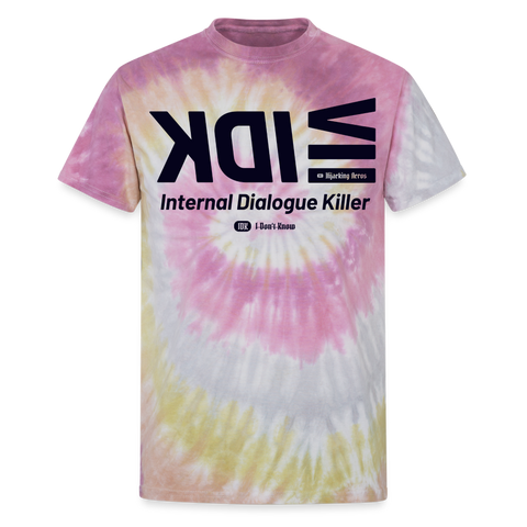 IDK Blue Acro Tee - Desert Rose