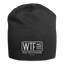 WTF Beanie - charcoal grey