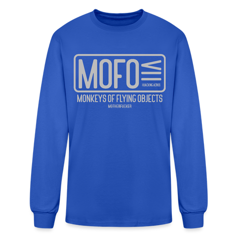 MOFO Long Sleeve - royal blue