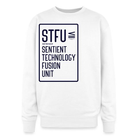 STFU Oversized Sweatshirt - white