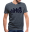 AD4BS Blue Acros B&C V Neck - heather navy