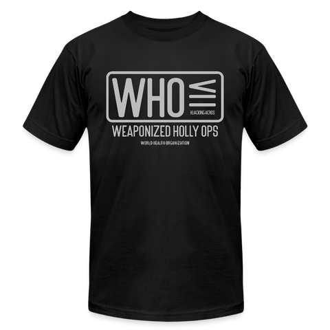 WHO Tee - black