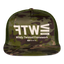 WTF Beige Acro Trucker Hat - MultiCam\green