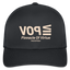 POV Beige Acro Hat - charcoal